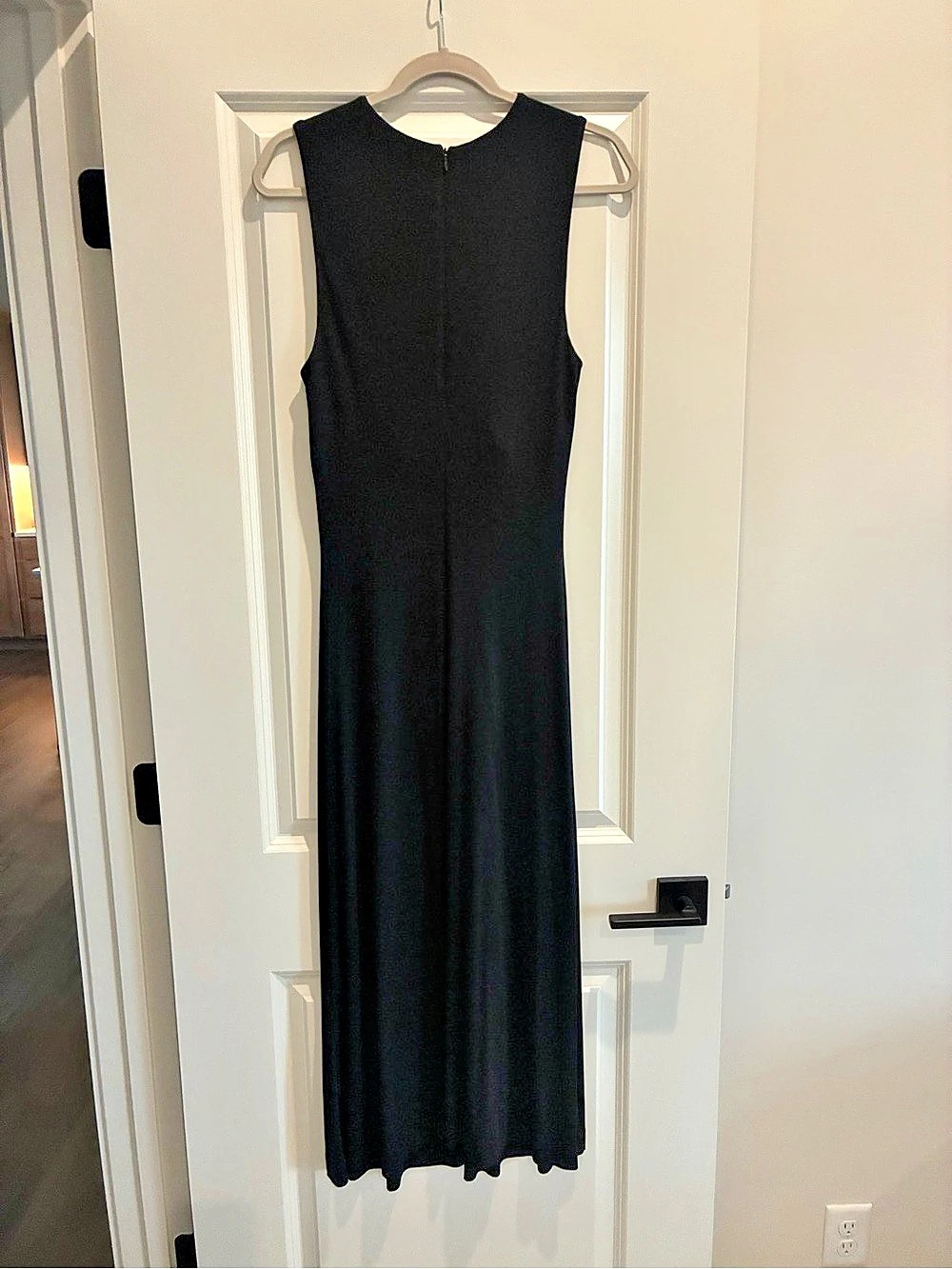 Lauren Ralph Lauren Black Maxi Dress Size Medium Like New